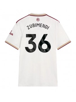 Billige Arsenal Martin Zubimendi #36 Tredjedrakt 2025-26 Kortermet